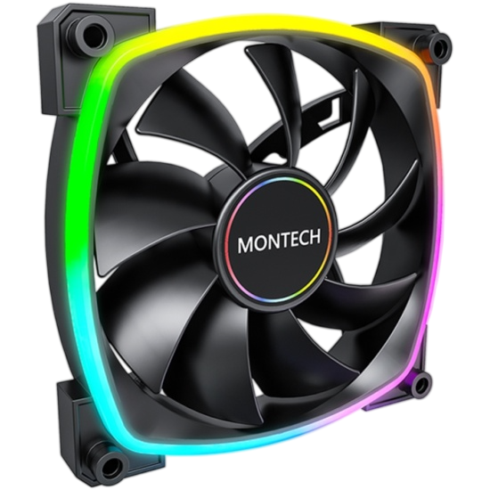Вентилятор для корпуса Montech AX140 ARGB Black (AX140B) PWM