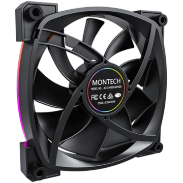 Вентилятор для корпуса Montech AX140 ARGB Black (AX140B) PWM