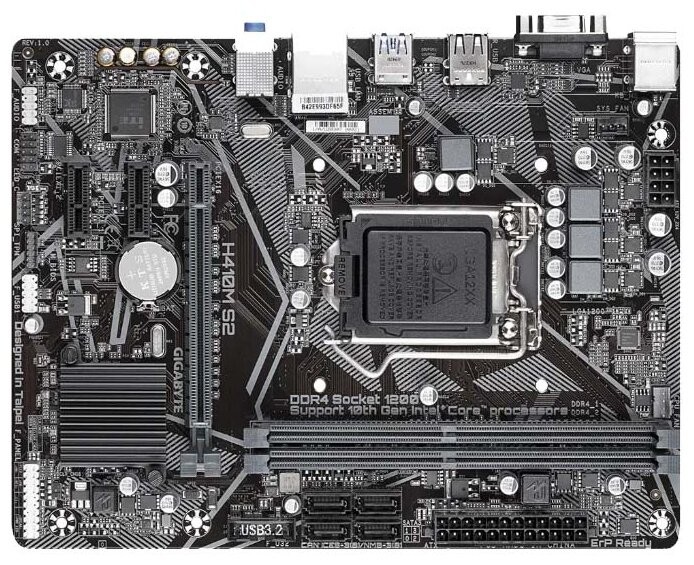 Материнская плата GIGABYTE H410M S2