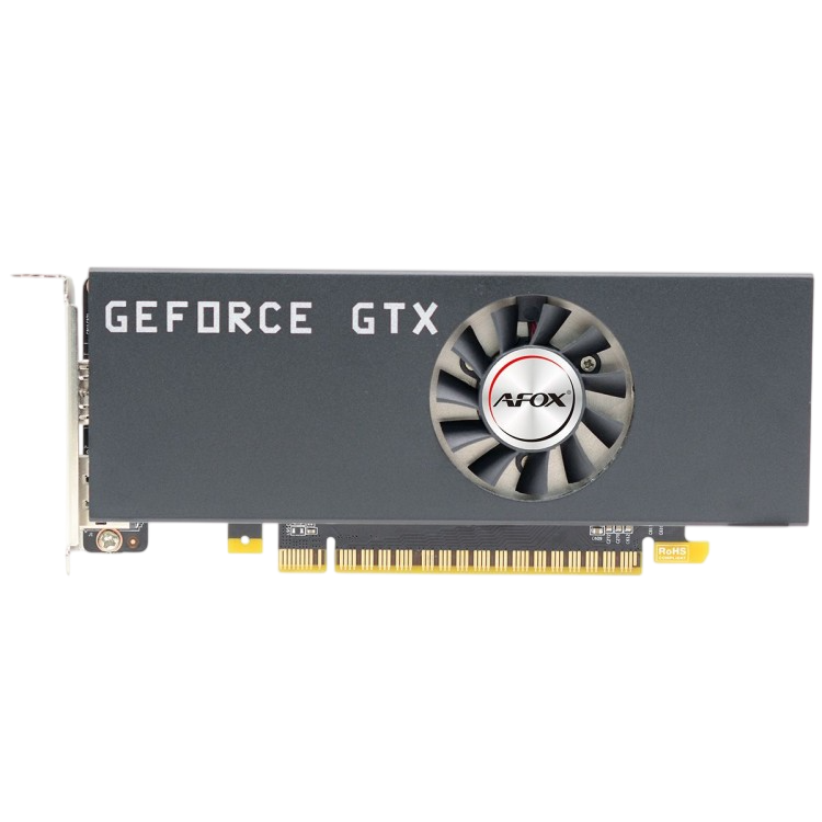 Видеокарта AFox (AF1050TI-4096D5L5-V2) GeForce GTX 1050 Ti 4GB LP