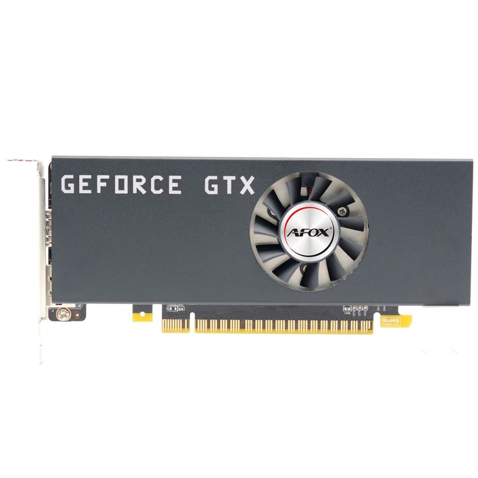 Видеокарта AFox (AF1050TI-4096D5L5-V2) GeForce GTX 1050 Ti 4GB LP