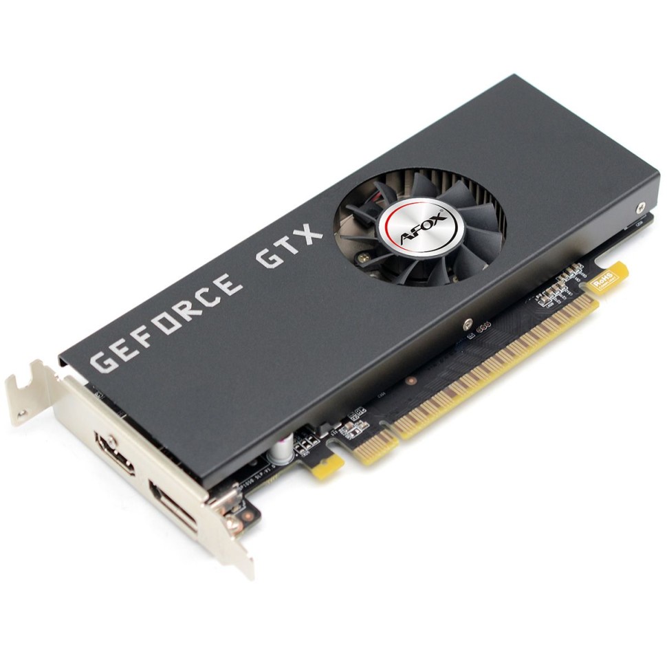 Видеокарта AFox (AF1050TI-4096D5L5-V2) GeForce GTX 1050 Ti 4GB LP
