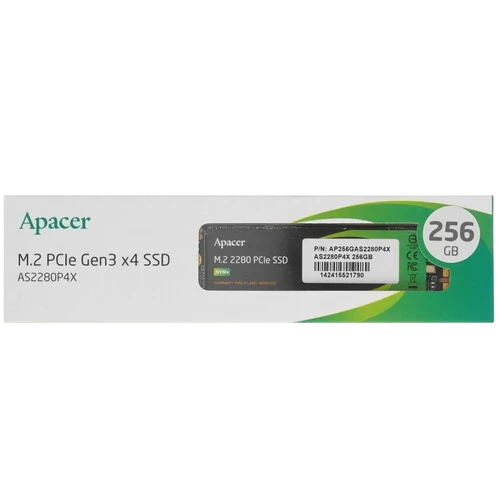 Твердотельный накопитель Apacer 256 Gb (AP256GAS2280P4X-1)