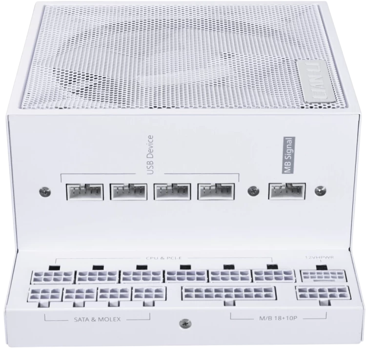 Блок питания Lian Li 1300W EG1300 White (G9P.EG1300.WE00.RU) 16 Pin (PCIe 5.1 Connector Cable Details)