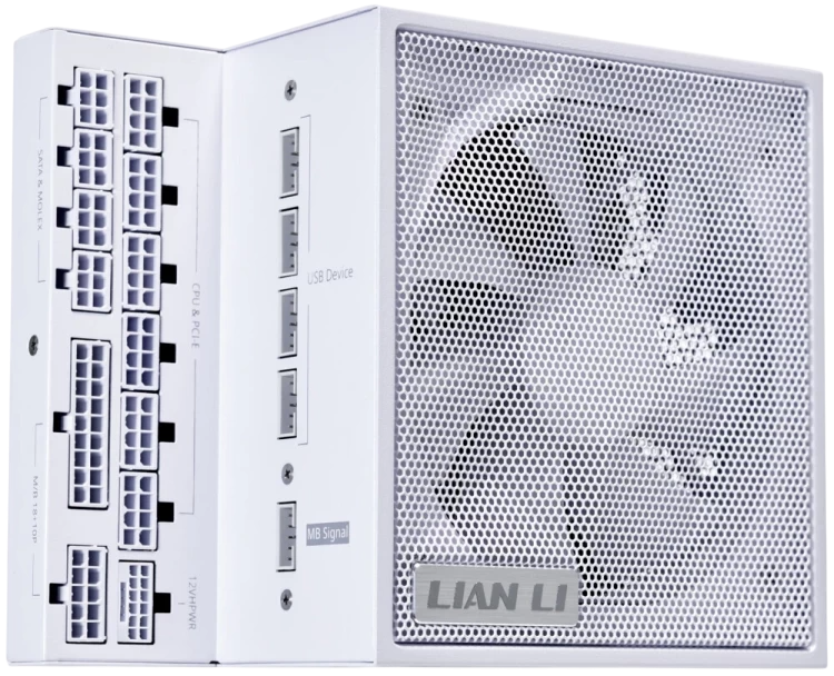 Блок питания Lian Li 1300W EG1300 White (G9P.EG1300.WE00.RU) 16 Pin (PCIe 5.1 Connector Cable Details)