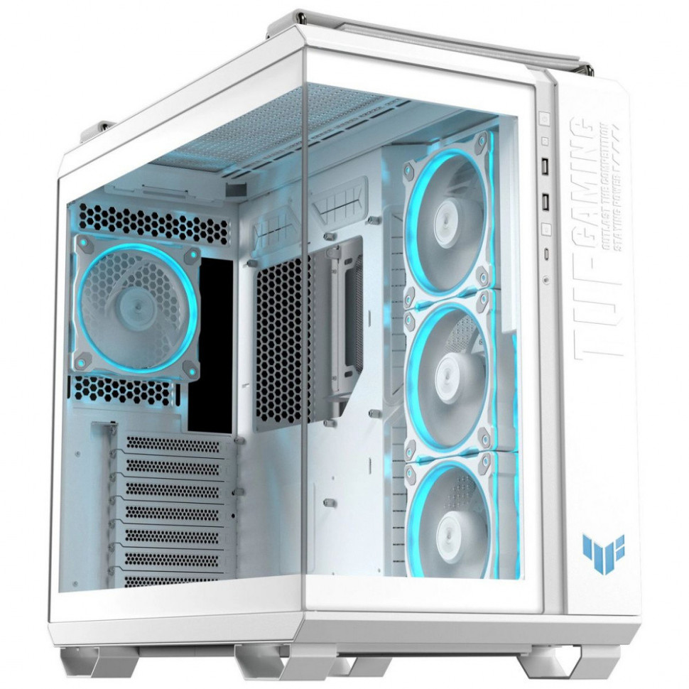Компьютерный корпус ASUS TUF GAMING GT502 HORIZON TG ARGB White (90DC0093-B19010)