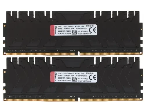 Оперативная память 32 Gb 2666 MHz Kingston HYPERX PREDATOR (HX426C13PB3K2/32)
