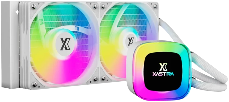 Система жидкостного охлаждения для процессора XASTRA LP240 ARGB WH White (LP240-WHAFXX-GL)