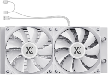 Система жидкостного охлаждения для процессора XASTRA LP240 ARGB WH White (LP240-WHAFXX-GL)