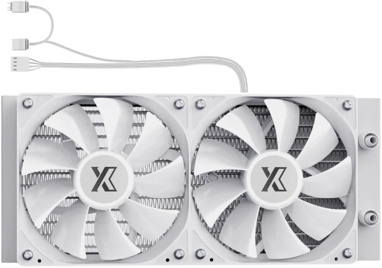 Система жидкостного охлаждения для процессора XASTRA LP240 ARGB WH White (LP240-WHAFXX-GL)