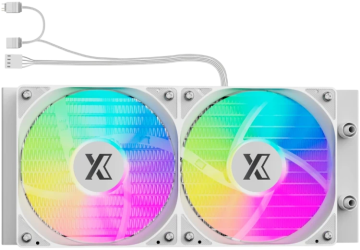 Система жидкостного охлаждения для процессора XASTRA LP240 ARGB WH White (LP240-WHAFXX-GL)