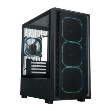 Компьютерный корпус XASTRA A411M 4ARGB-FG TG Black (A411M-4FG12A)