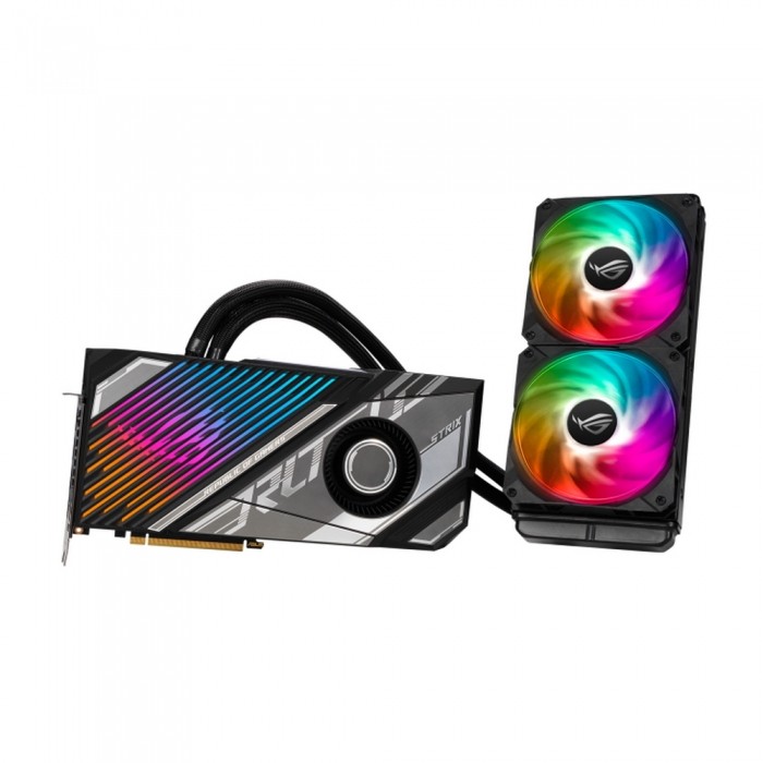 Видеокарта ASUS (ROG-STRIX-LC-RTX3080TI-O12G-GAMING) GeForce RTX 3080 Ti OC 12GB ROG STRIX LC OC 90YV0GT2-M0NM00