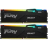 Оперативная память 16 Gb 6000 MHz Kingston FURY Beast RGB Black (KF560C30BBEAK2-16)