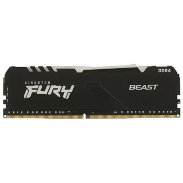 Оперативная память 8 Gb 2666 MHz Kingston FURY Beast RGB Black (KF426C16BBA/8)