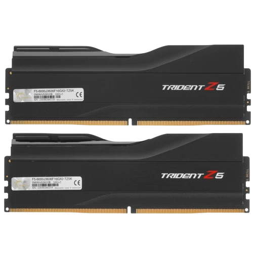Оперативная память 32 Gb 6000 MHz G.Skill TRIDENT Z5 Black (F5-6000J3636F16GX2-TZ5K)