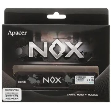 Оперативная память 16 Gb 5200 MHz Apacer OC NOX (AH5U16G52C502MBAA-1)