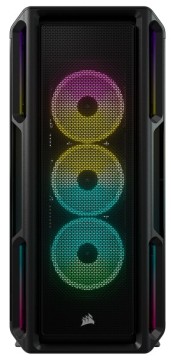 Компьютерный корпус Corsair iCUE 5000T RGB TG Mid-Tower Smart Case Black CC-9011230-WW