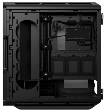 Компьютерный корпус Corsair iCUE 5000T RGB TG Mid-Tower Smart Case Black CC-9011230-WW