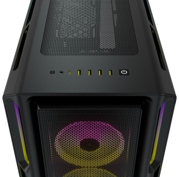 Компьютерный корпус Corsair iCUE 5000T RGB TG Mid-Tower Smart Case Black CC-9011230-WW