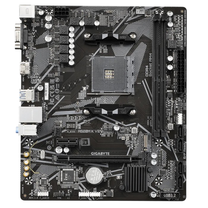 Материнская плата Gigabyte A520M K V2