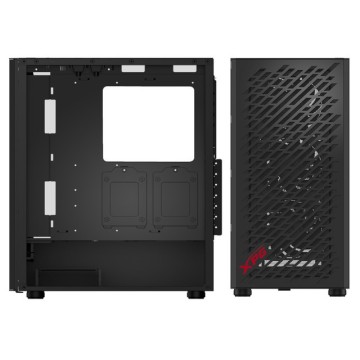 Компьютерный корпус ADATA XPG VALOR AIR TG Black (VALORAIRMT-BKCWW)