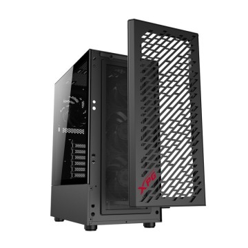 Компьютерный корпус ADATA XPG VALOR AIR TG Black (VALORAIRMT-BKCWW)