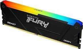 Оперативная память 8 Gb 2666 MHz Kingston FURY Beast RGB PnP Black (KF426C16BB2A/8)
