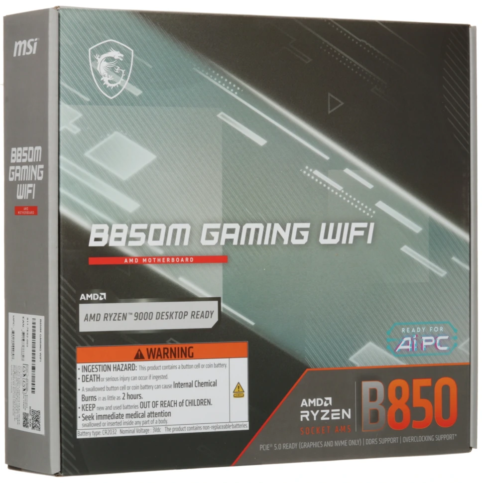 Материнская плата MSI B850M GAMING WIFI