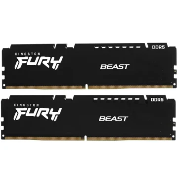 Оперативная память 64 Gb 5200 MHz Kingston FURY Beast EXPO Black (KF552C36BBEK2-64)
