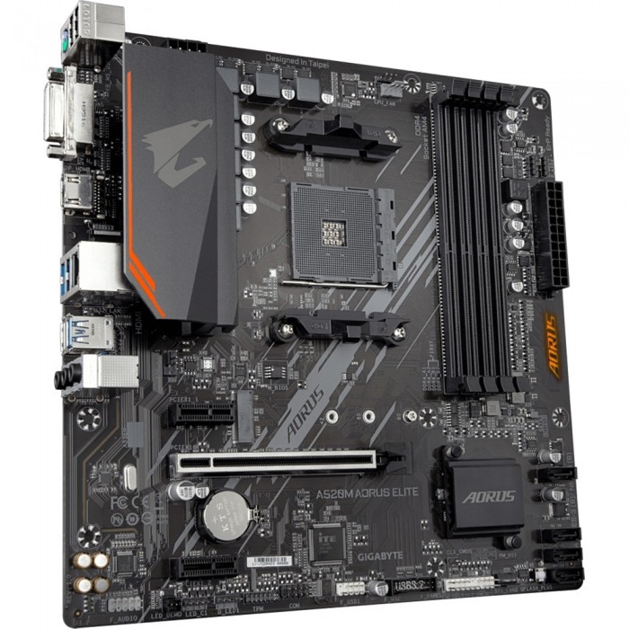 Материнская плата GIGABYTE A520M AORUS ELITE