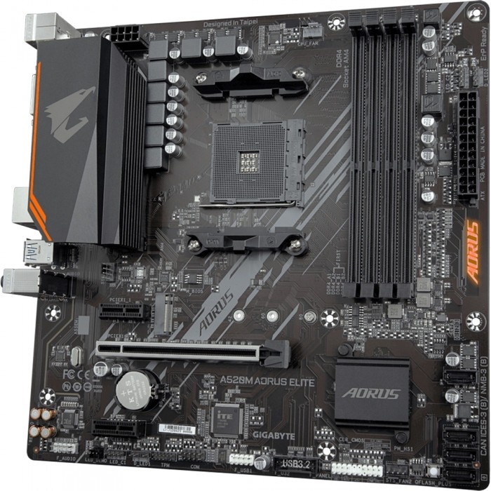 Материнская плата GIGABYTE A520M AORUS ELITE