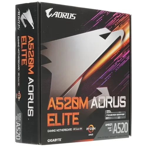 Материнская плата GIGABYTE A520M AORUS ELITE