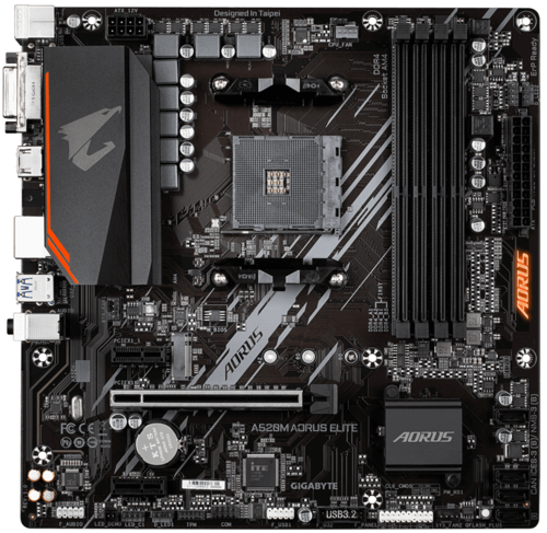 Материнская плата GIGABYTE A520M AORUS ELITE