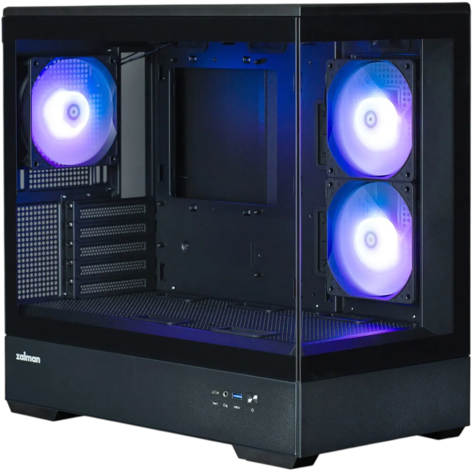 Компьютерный корпус Zalman TG ARGB Black (P30 Black)