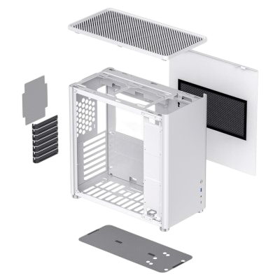 Компьютерный корпус JONSBO D40 TG White