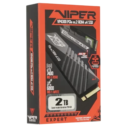 Твердотельный накопитель Patriot 2000 Gb VIPER (VP4300-2TBM28H)