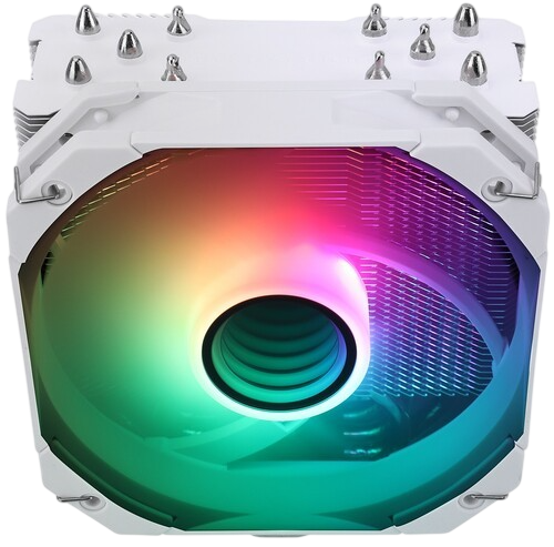 Кулер для процессора Thermalright Assassin King 120 MINI ARGB V3 White (TRAK120MV3AW)