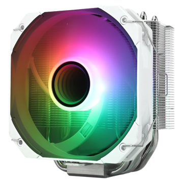 Кулер для процессора Thermalright Assassin King 120 MINI ARGB V3 White (TRAK120MV3AW)