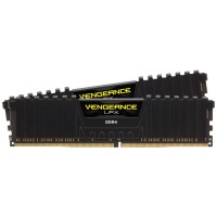 Оперативная память 32 Gb 3600 MHz CORSAIR VENGEANCE LPX Black (CMK32GX4M2D3600C16)