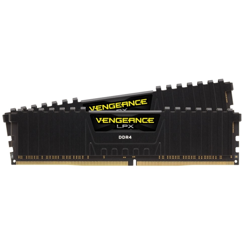 Оперативная память 32 Gb 3600 MHz CORSAIR VENGEANCE LPX Black (CMK32GX4M2D3600C16)