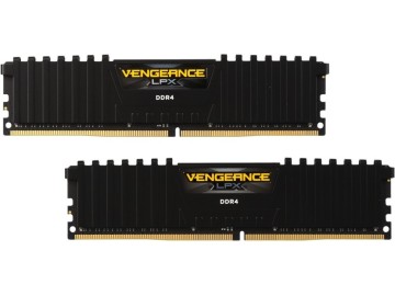 Оперативная память 32 Gb 3600 MHz CORSAIR VENGEANCE LPX Black (CMK32GX4M2D3600C16)