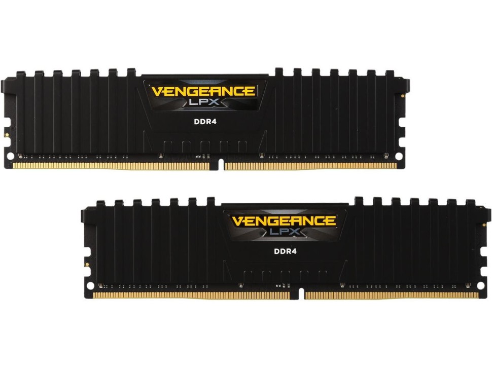 Оперативная память 32 Gb 3600 MHz CORSAIR VENGEANCE LPX Black (CMK32GX4M2D3600C16)
