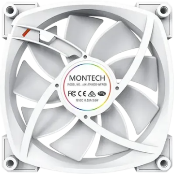 Вентилятор для корпуса Montech AX140 ARGB White (AX140W) PWM