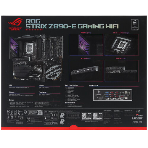 Материнская плата ASUS ROG STRIX Z890-E GAMING WIFI (90MB1IM0-M0EAY0)
