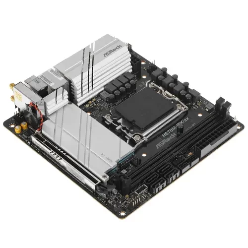 Материнская плата ASRock H670M-ITX/AX WiFi
