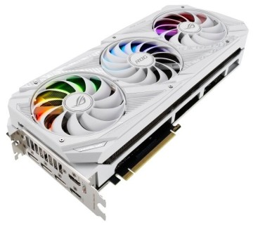 Видеокарта ASUS (ROG-STRIX-RTX3090-O24G-WHITE) GeForce RTX 3090 24Gb ROG STRIX OC White Edition 90YV0F96-M0NM00