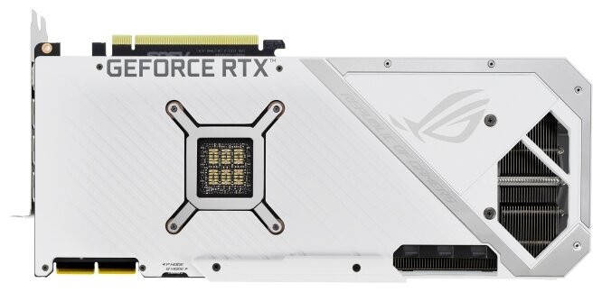 Видеокарта ASUS (ROG-STRIX-RTX3090-O24G-WHITE) GeForce RTX 3090 24Gb ROG STRIX OC White Edition 90YV0F96-M0NM00