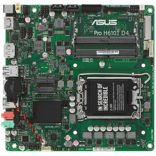 Материнская плата ASUS PRO H610T D4-CSM (90MB1AM0-M0EAYC)