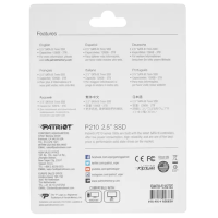 Твердотельный накопитель Patriot 2000 Gb P210 (P210S2TB25)